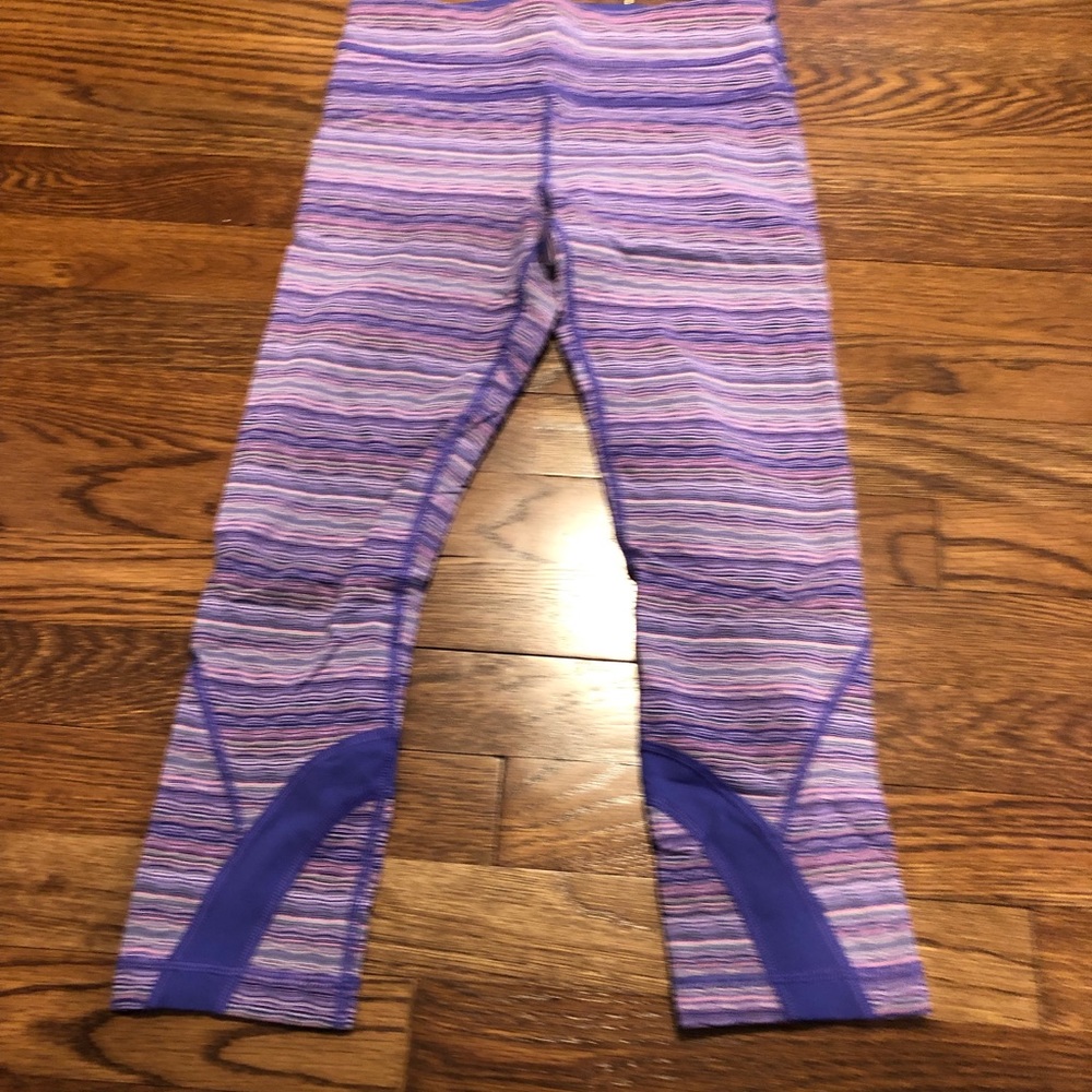 Lululemon run inspired crops
